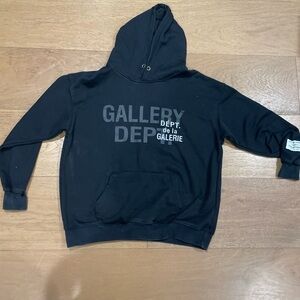 Gallery Dept Black Hoodie